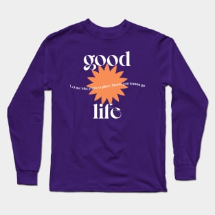 Inner City - Good Life ////// Lyrics Design Long Sleeve T-Shirt